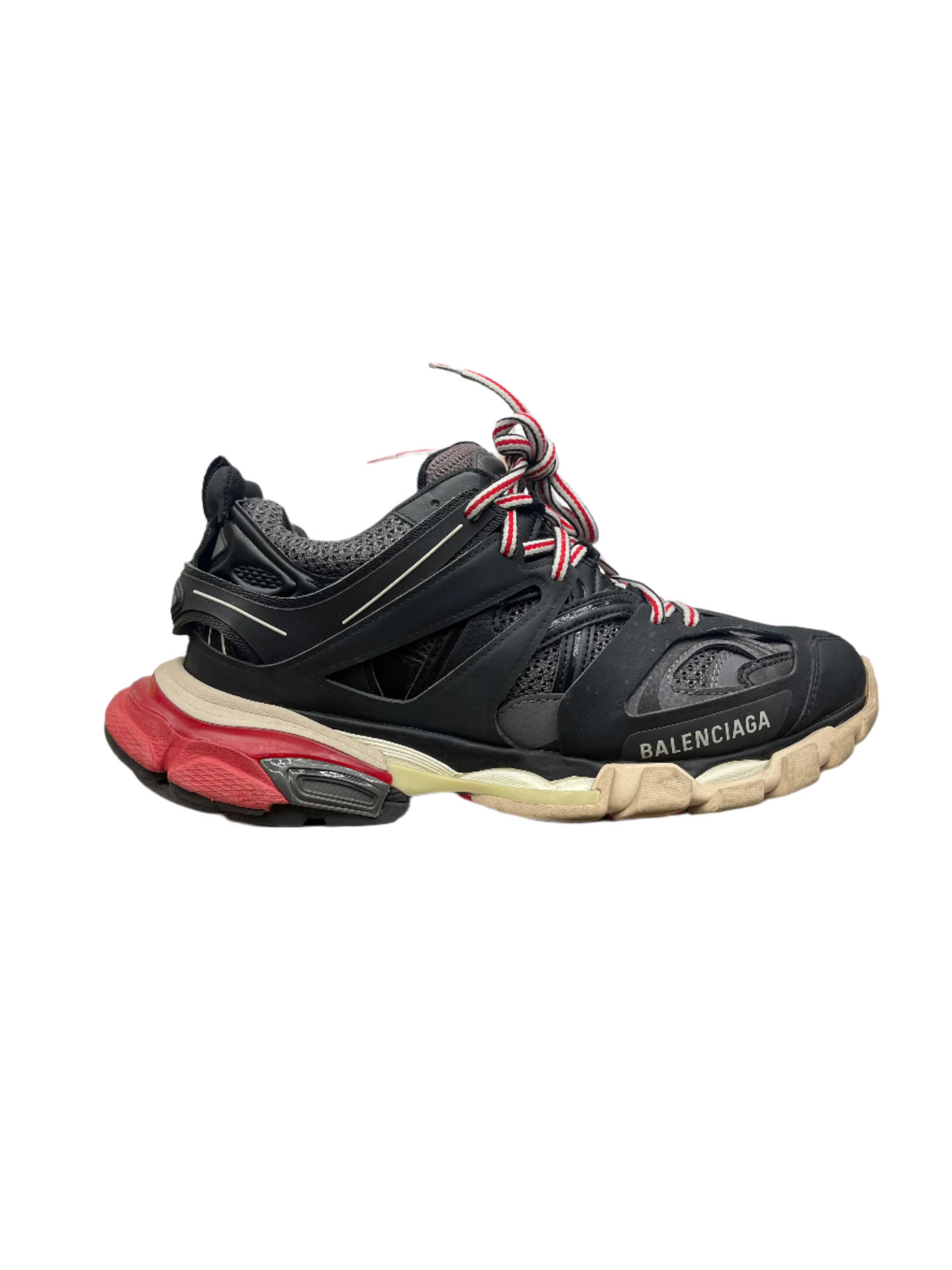 Balenciaga Track Sneaker Black Red