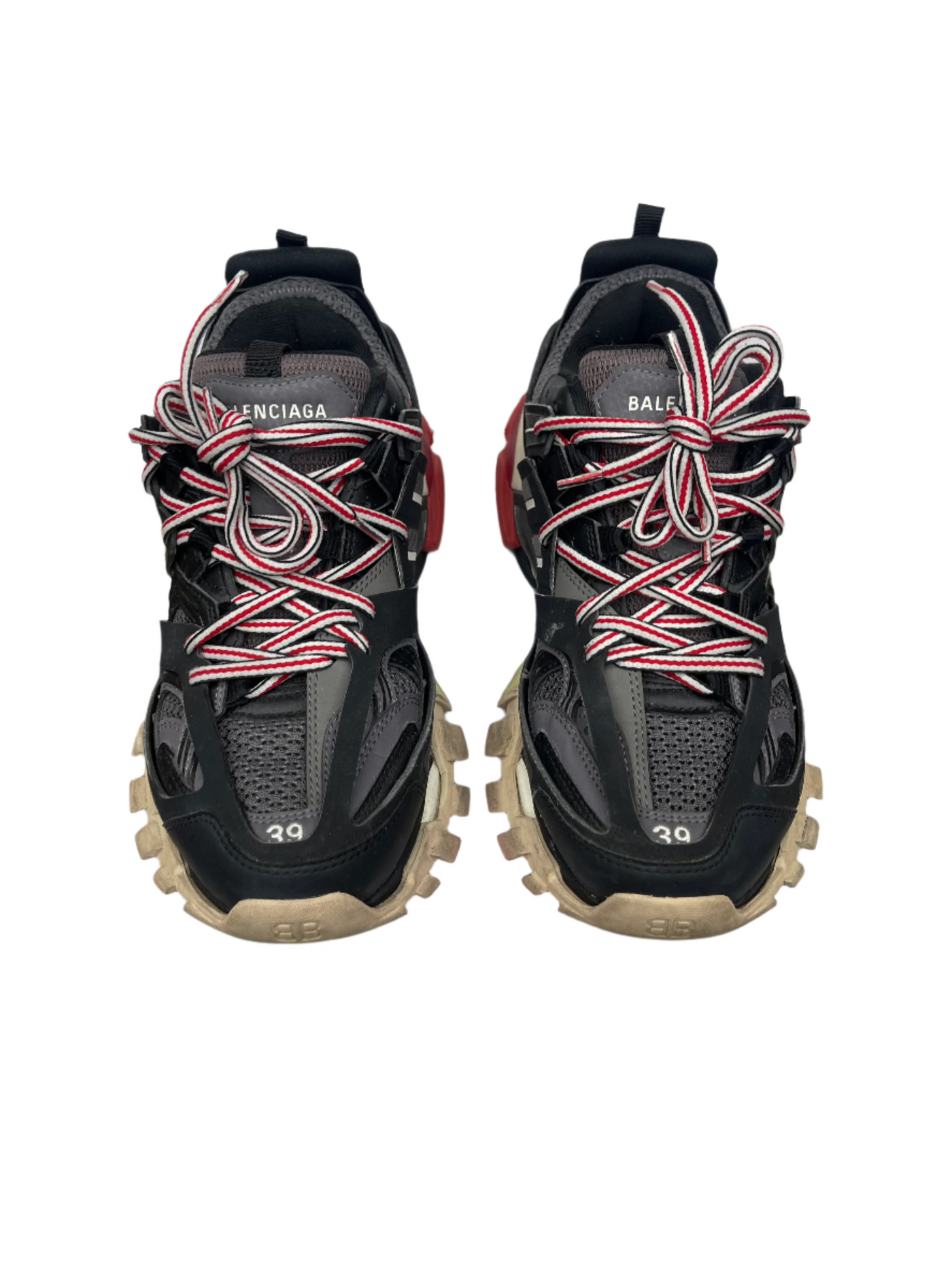 Balenciaga Track Sneaker Black Red