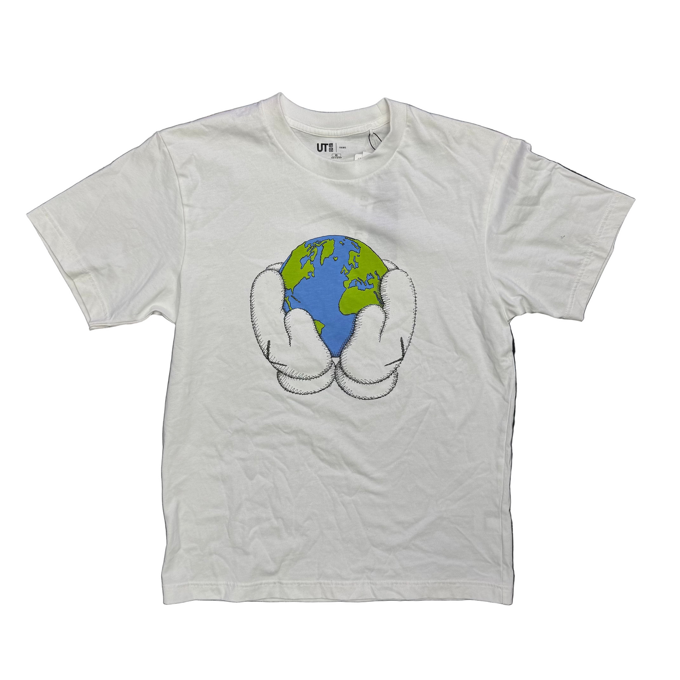 Uniqlo x Kaws Peace For All Graphic Tee White