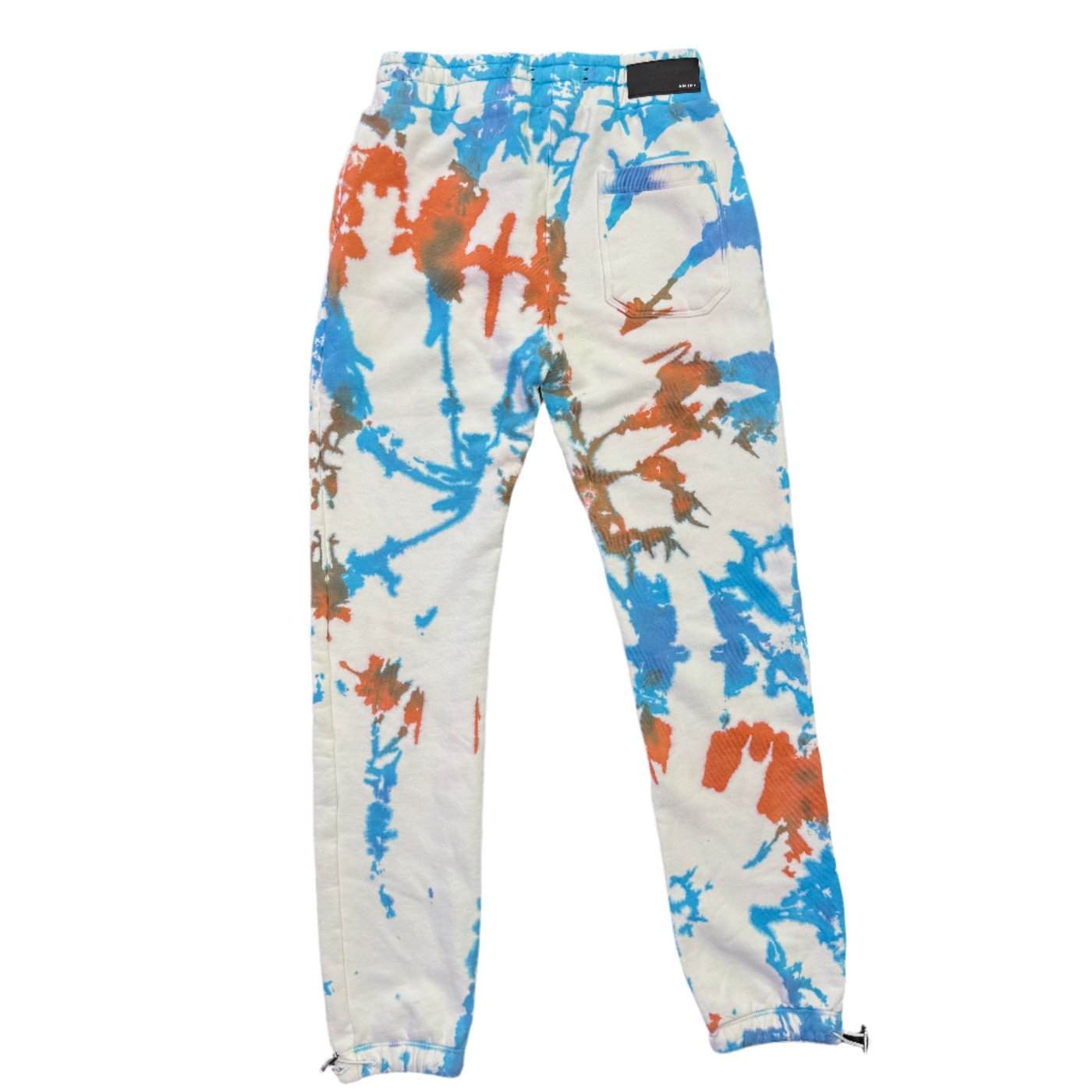 Amiri Core Tie Dye Sweatpants Surf White