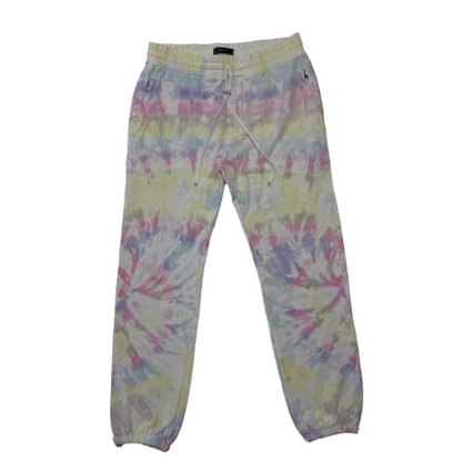 Amiri Core Tie Dye MA Logo Sweatpants Blue
