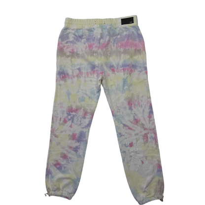 Amiri Core Tie Dye MA Logo Sweatpants Blue