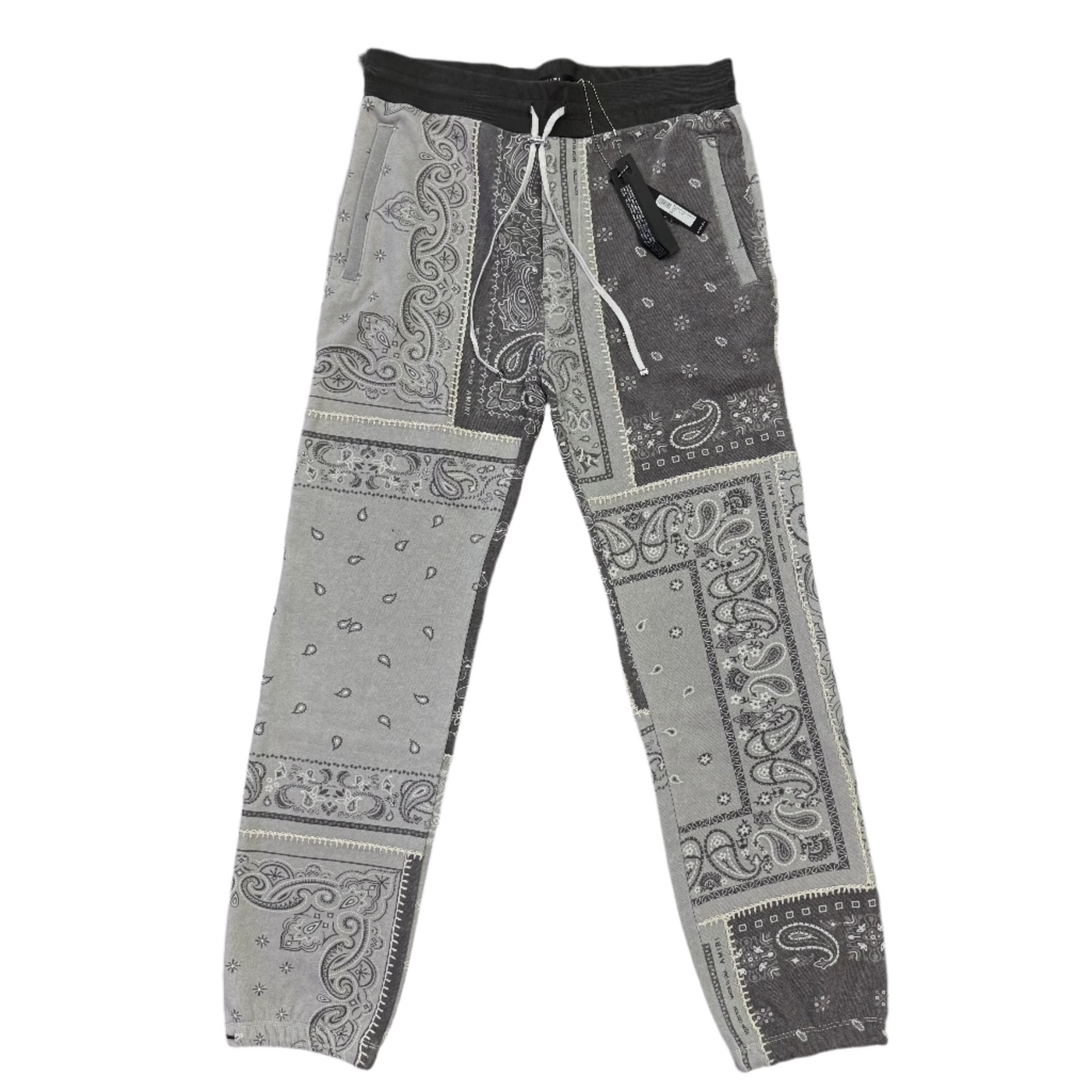 Amiri Bandana Print Sweatpants Black