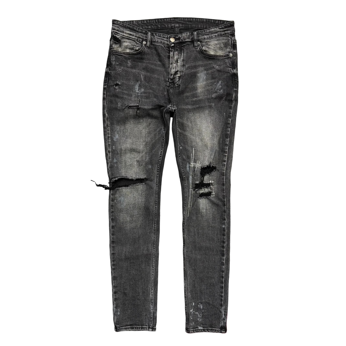 Ksubi Van Winkle Burnt Jeans Black