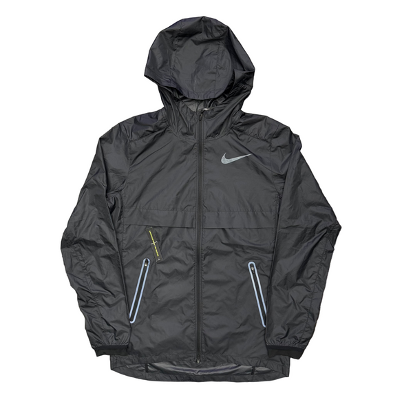 Nike Shield Reflective Running Jacket Black