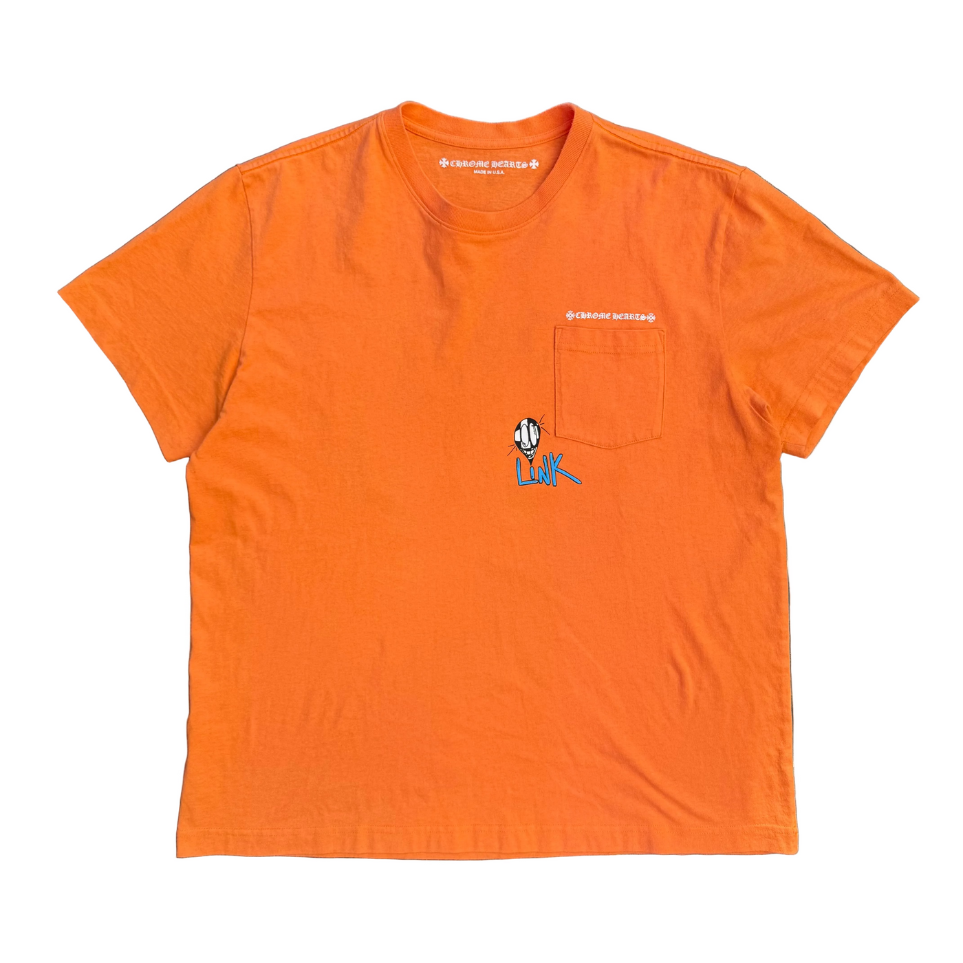 Chrome Hearts Matty Boy Link & Build T-Shirt Orange