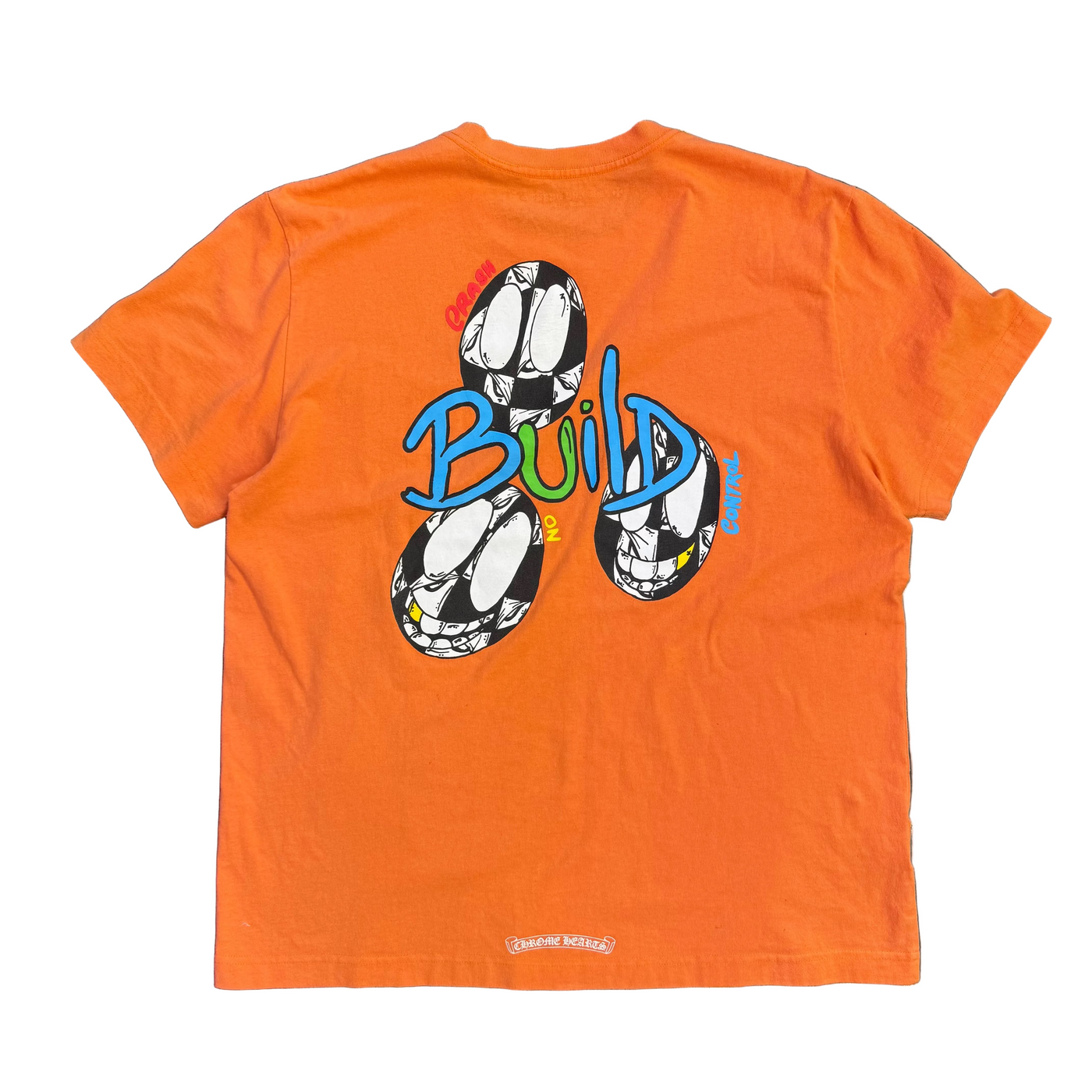 Chrome Hearts Matty Boy Link & Build T-Shirt Orange