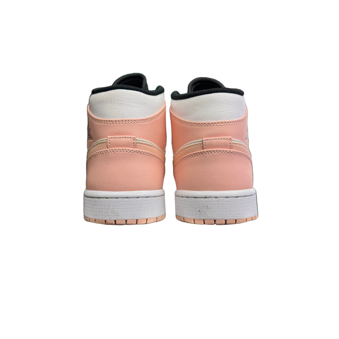 Nike Air Jordan 1 Mid Arctic Orange Black Toe