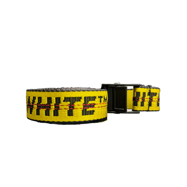 Off-White Industrial Belt Yellow Black