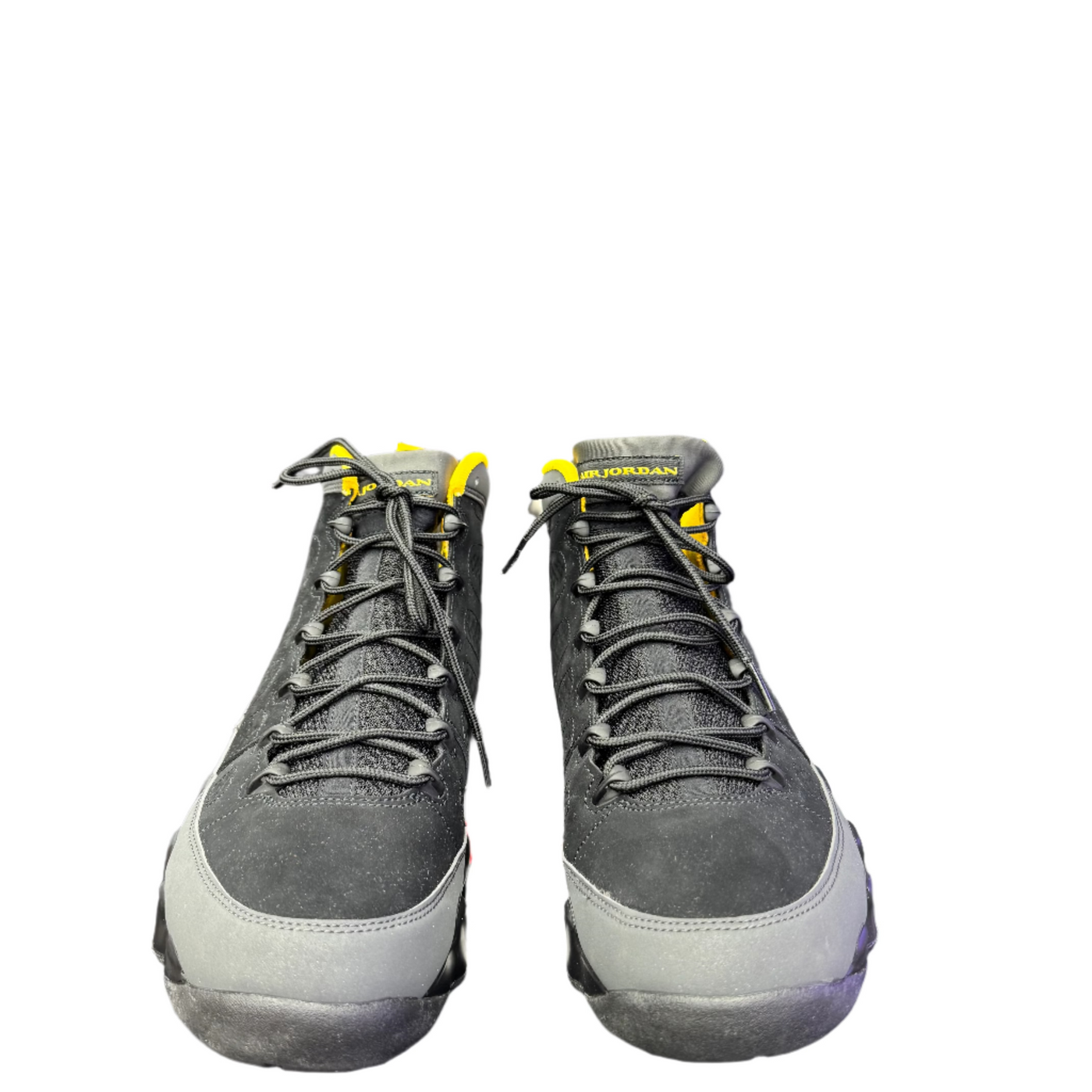 Nike Air Jordan 9 Retro Dark Charcoal University Gold