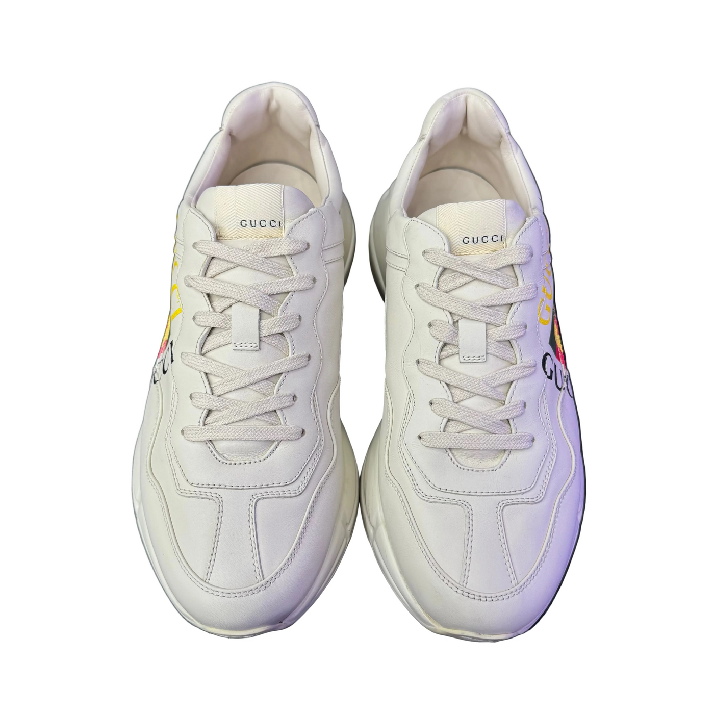 Gucci Rhyton Logo Sneaker Ivory