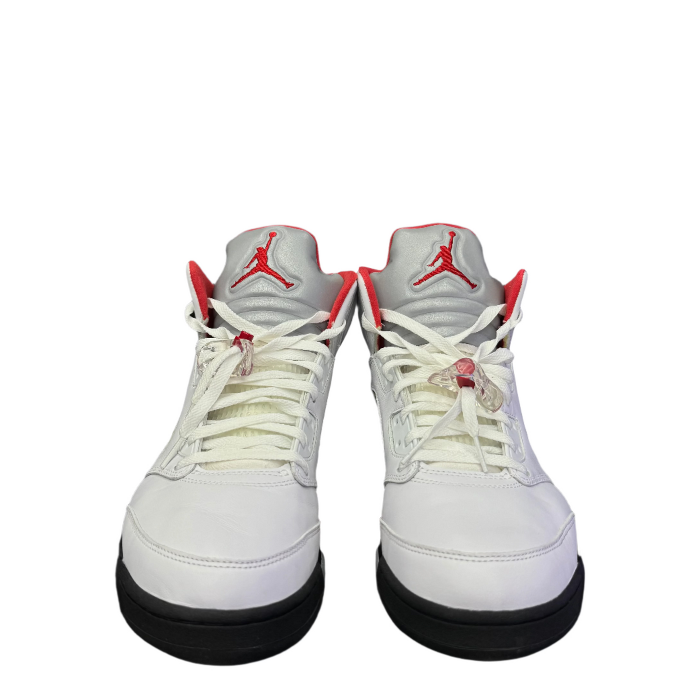 Nike Air Jordan 5 Retro Fire Red Silver Tongue
