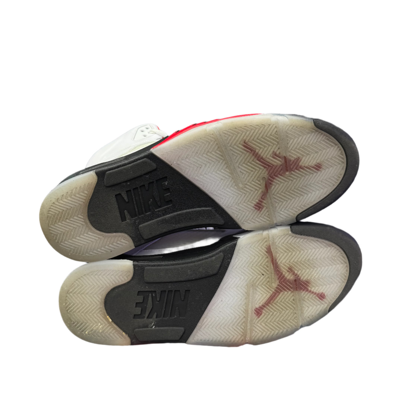 Nike Air Jordan 5 Retro Fire Red Silver Tongue