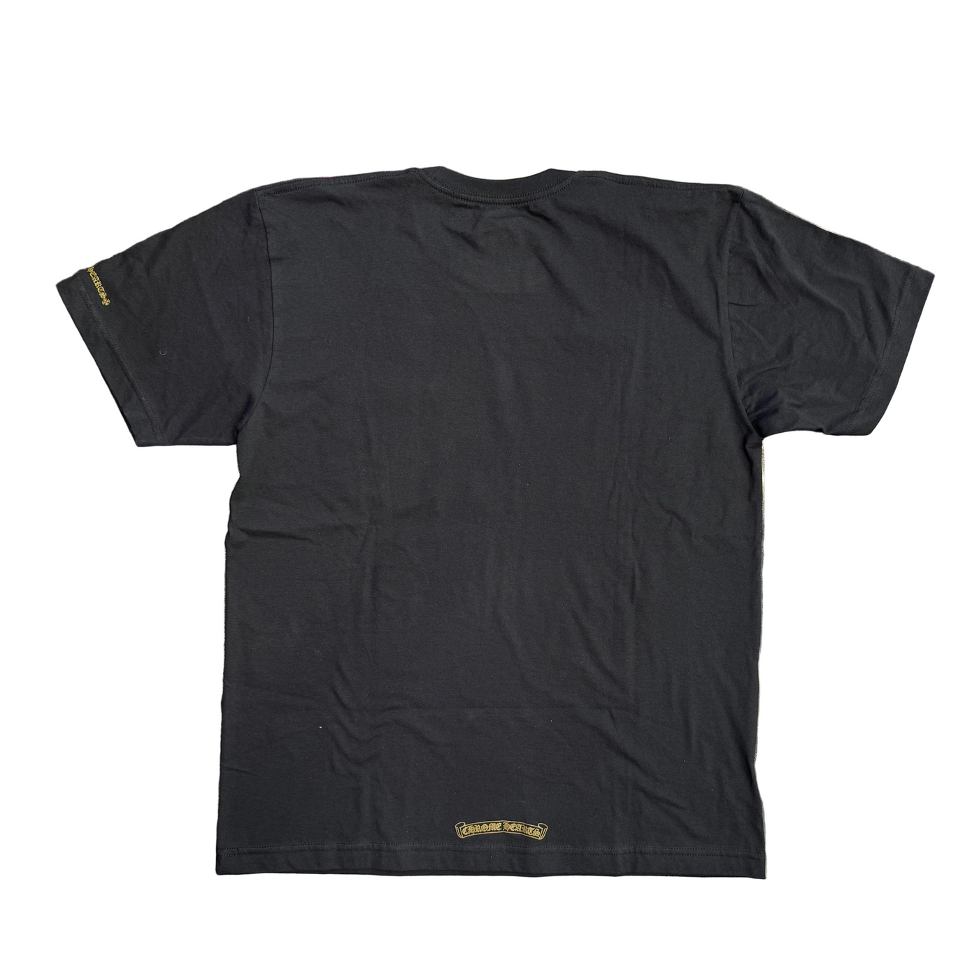 Chrome Hearts Neck Logo T-Shirt Black Brown