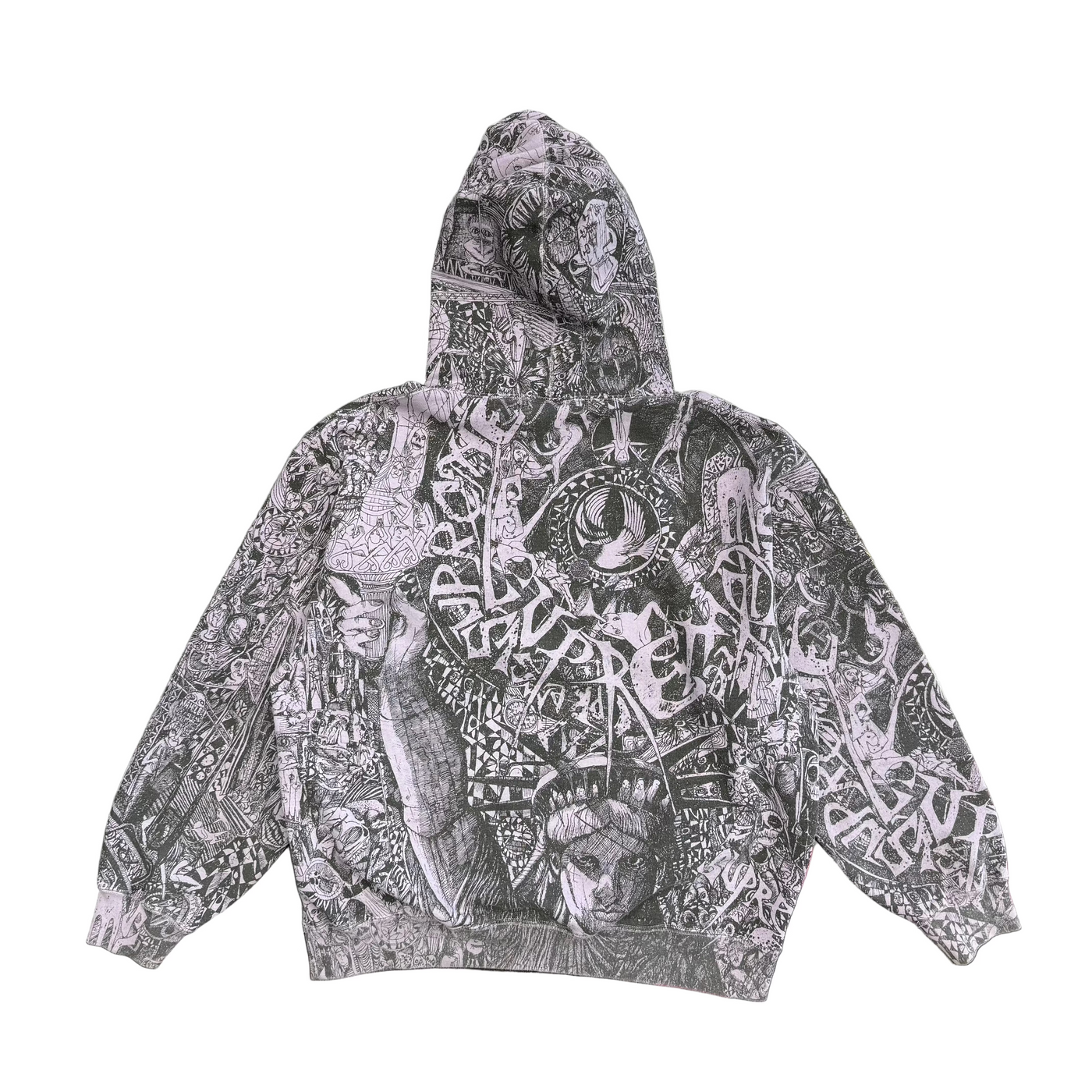 Supreme Liberty Hooded Sweatshirt Dusty Purple