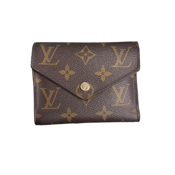 LV Monogram Victorine Wallet Brown