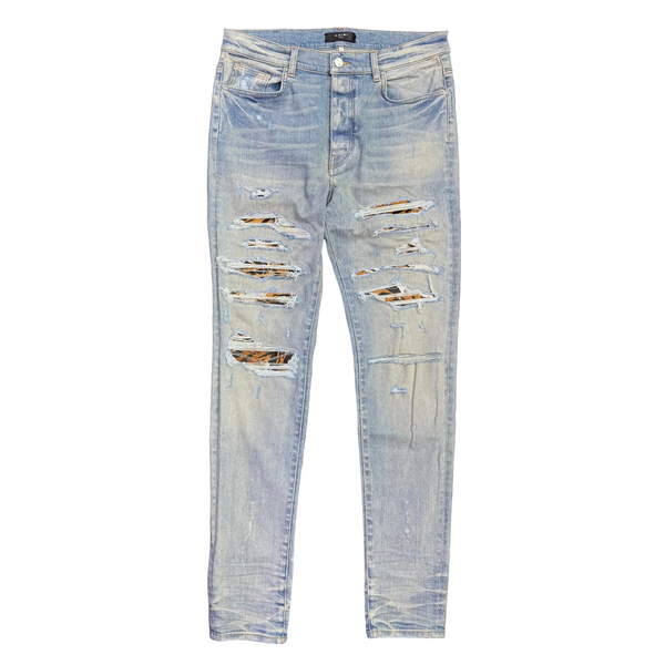 Amiri Thrasher Lunar New Year Jeans Clay Indigo