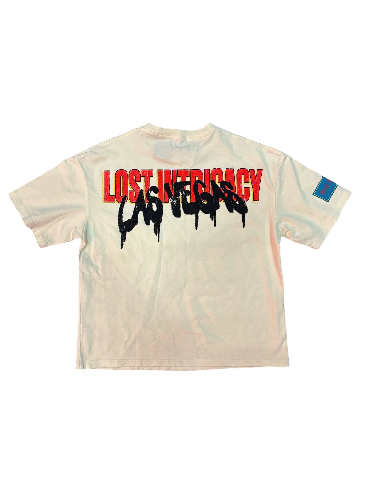 Lost Intricacy Beavis and Butthead Las Vegas T-Shirt Cream