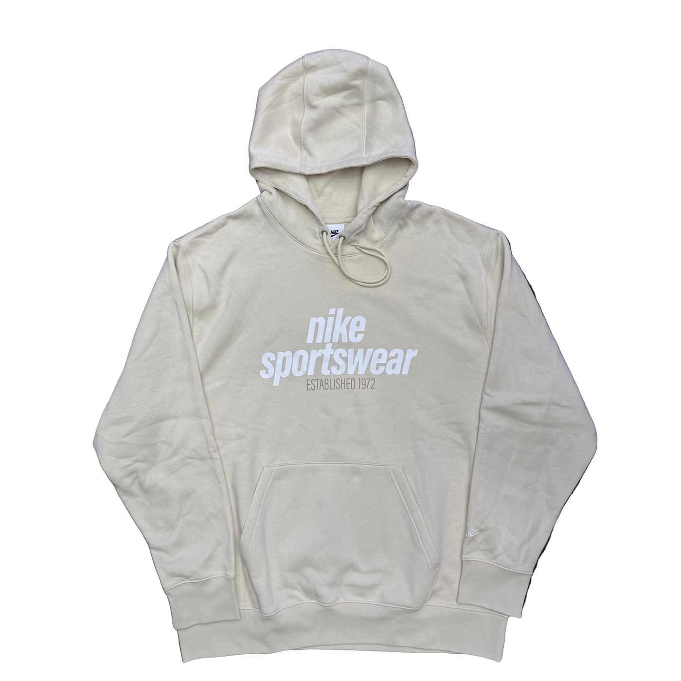 Nike Club Fleece Pullover Hoodie Light Khaki