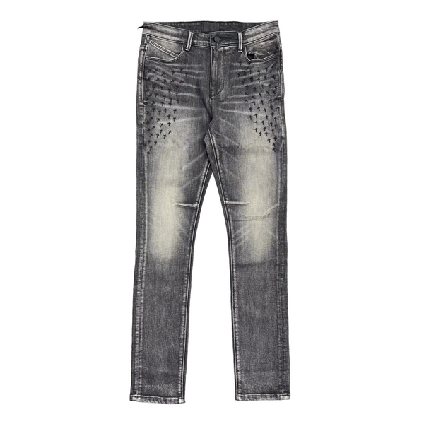 RTA Bryant Cross Jeans Ash Storm