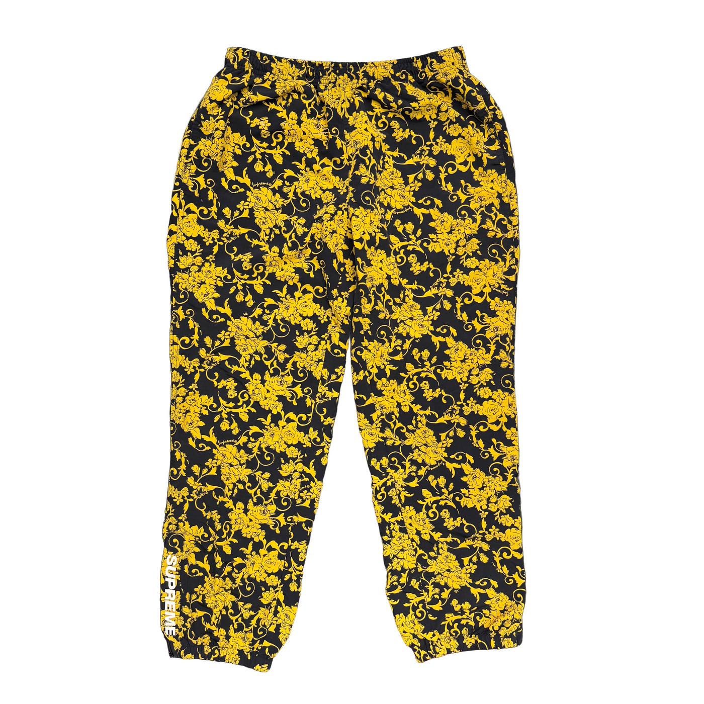 Supreme Warm Up Pants Black Floral