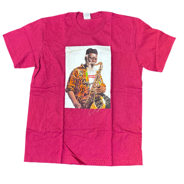 Supreme Pharoah Sanders Tee Cardinal