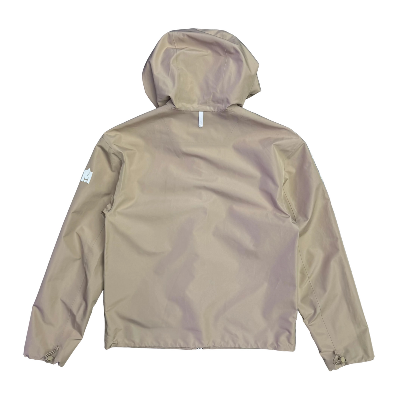 WMNS Mackage Eric Hooded Rain Jacket Light Camel Cream