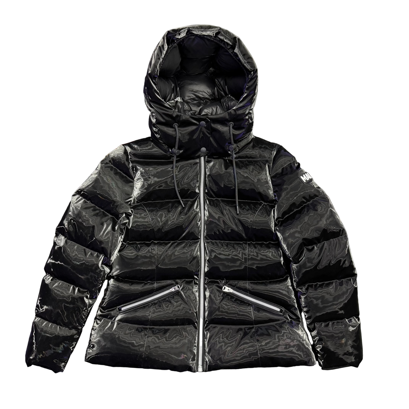 WMNS Mackage Madalyn-Glo High Gloss Down Jacket Black