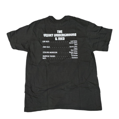 Supreme x The Velvet Underground & Nico Tee Black