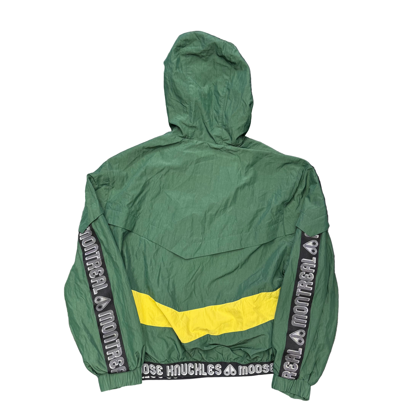 WMNS Moose Knuckles Windbreaker Green Yellow