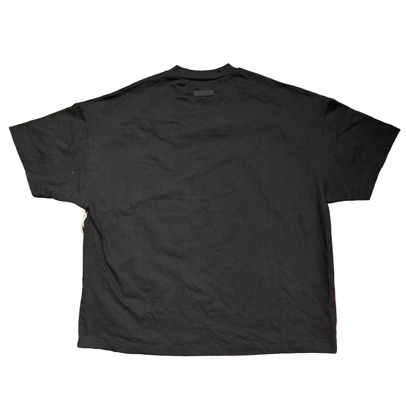 Essentials Fear Of God Heavy Jersey Crewneck Tee Jet Black