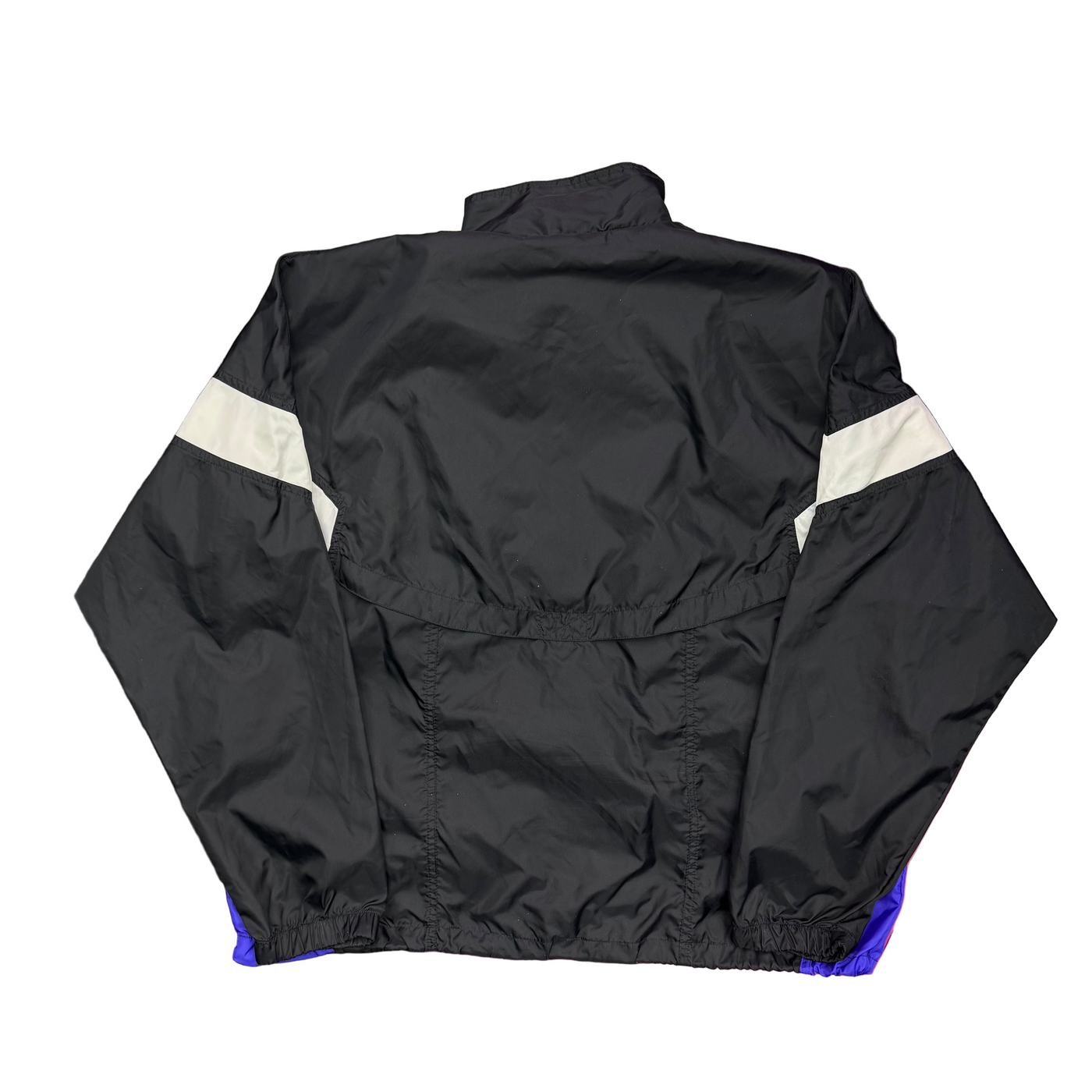 Nike Vintage Nylon Windbreaker Jacket Black Purple
