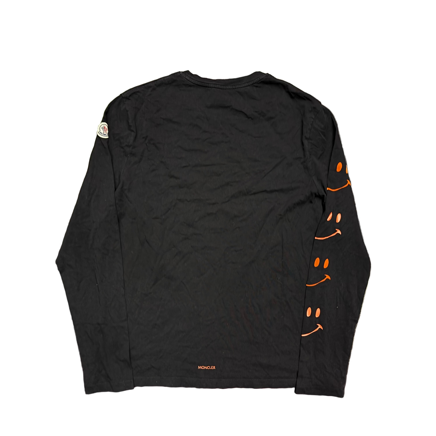 Moncler As Much As You Can Logo L/S Tee Black