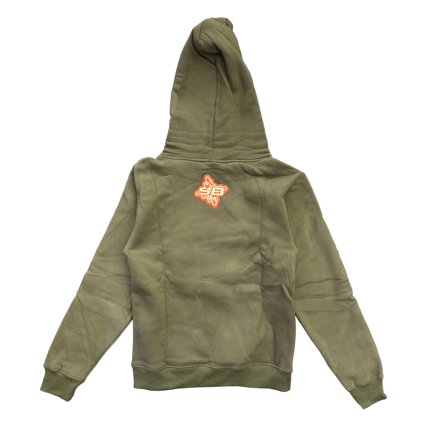 SB Studios Stain Bandz Hoodie Olive Orange