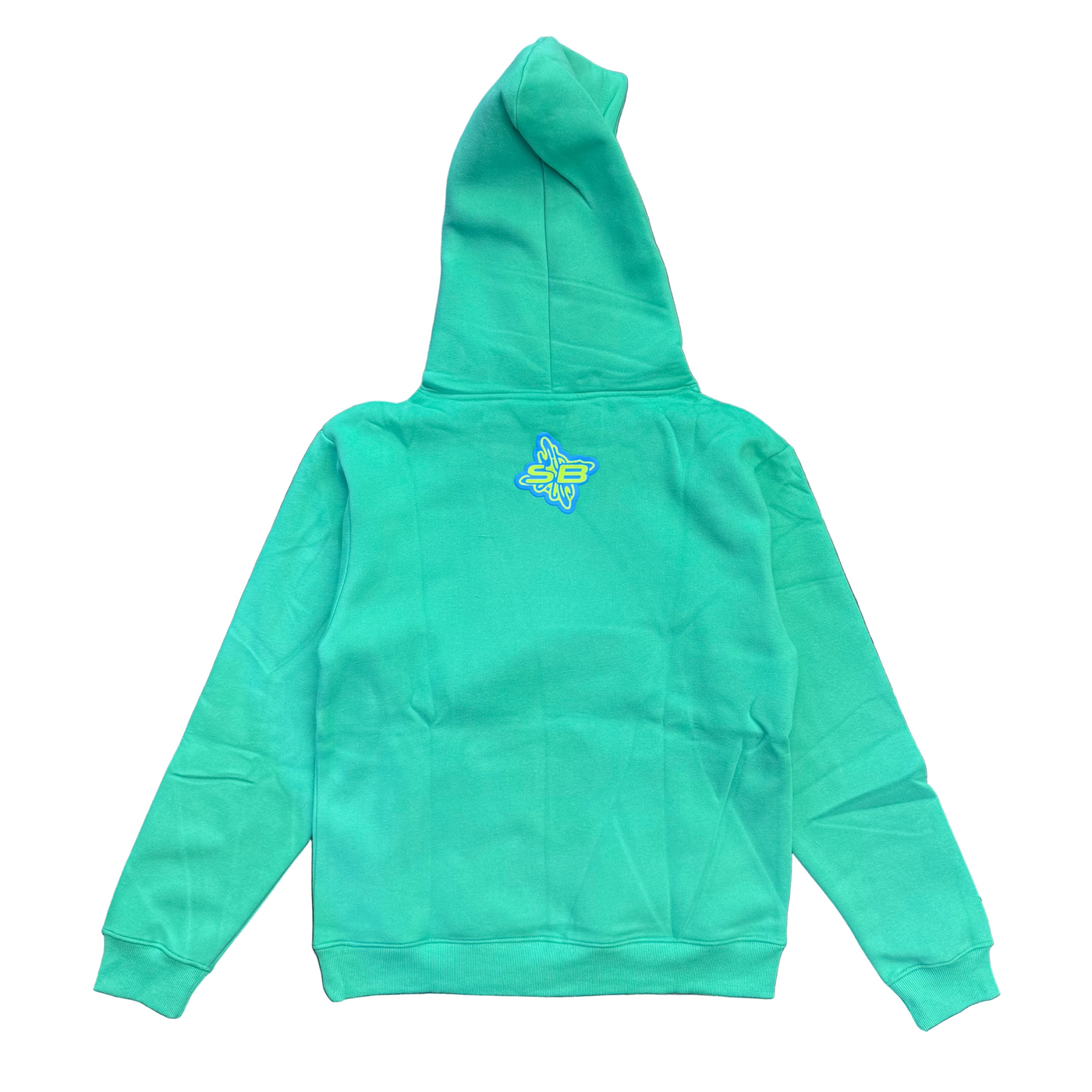 SB Studios Stain Bandz Hoodie Teal Neon
