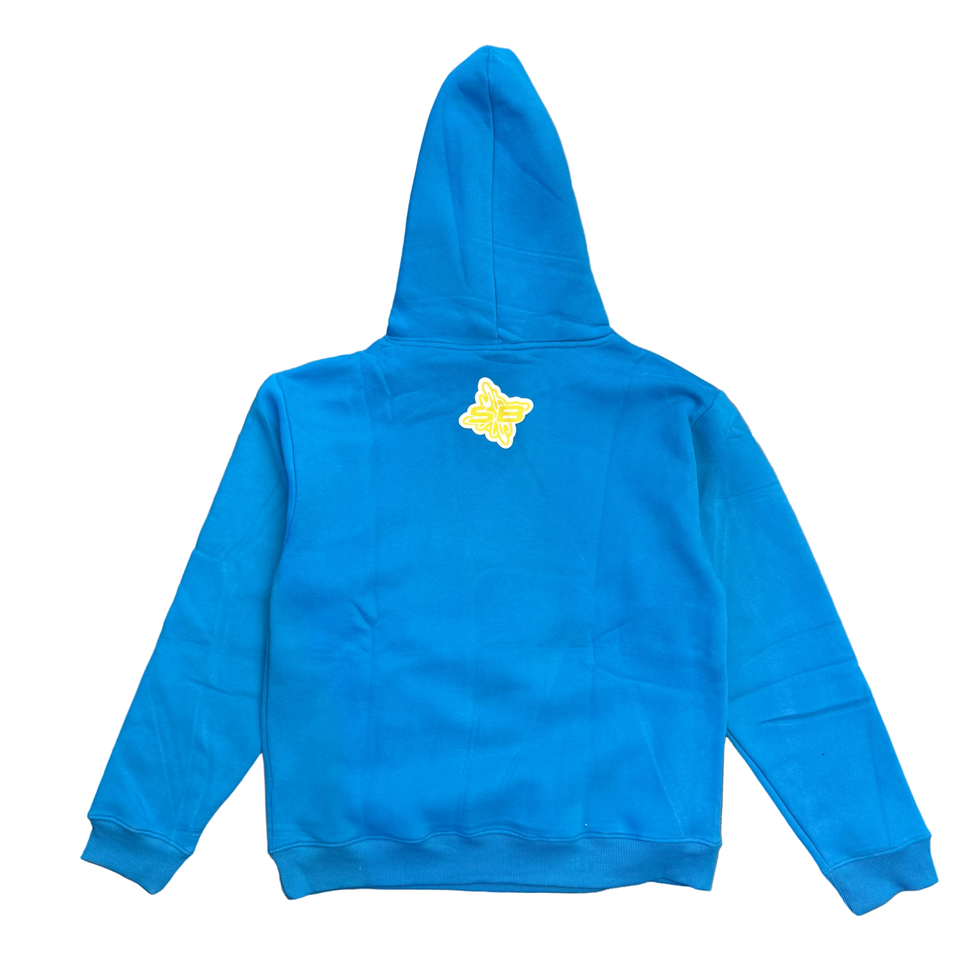 SB Studios Stain Bandz Hoodie Blue Yellow