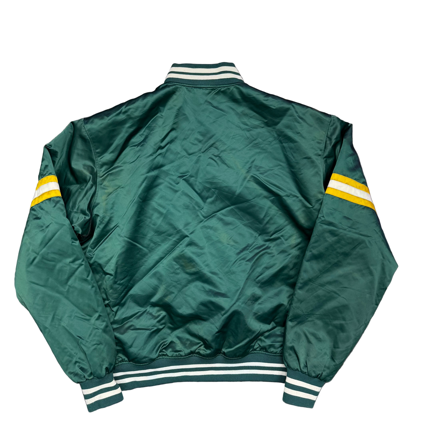 Kith Satin Bomber Jacket Fairway Green
