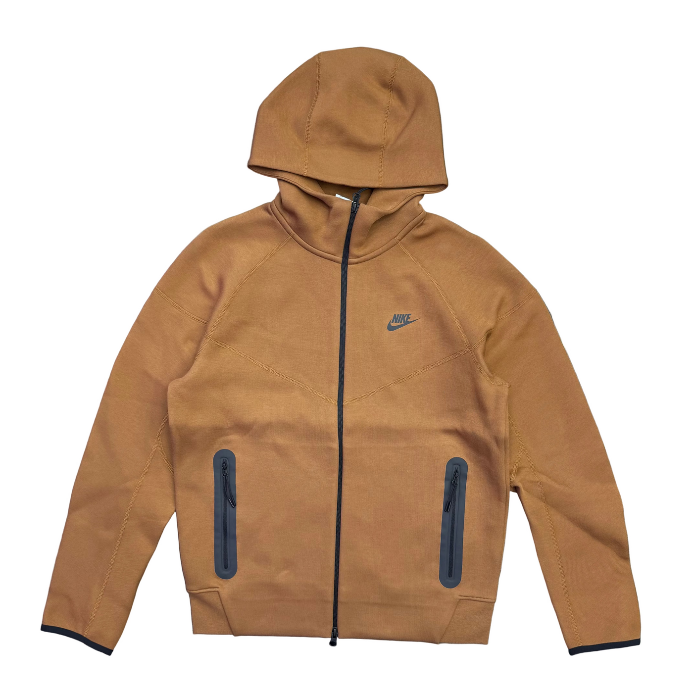 Nike Tech Fleece Windrunner Full Zip Hoodie Light British Tan