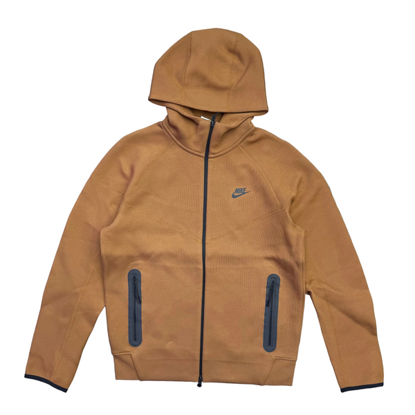 Nike Tech Fleece Windrunner Full Zip Hoodie Light British Tan