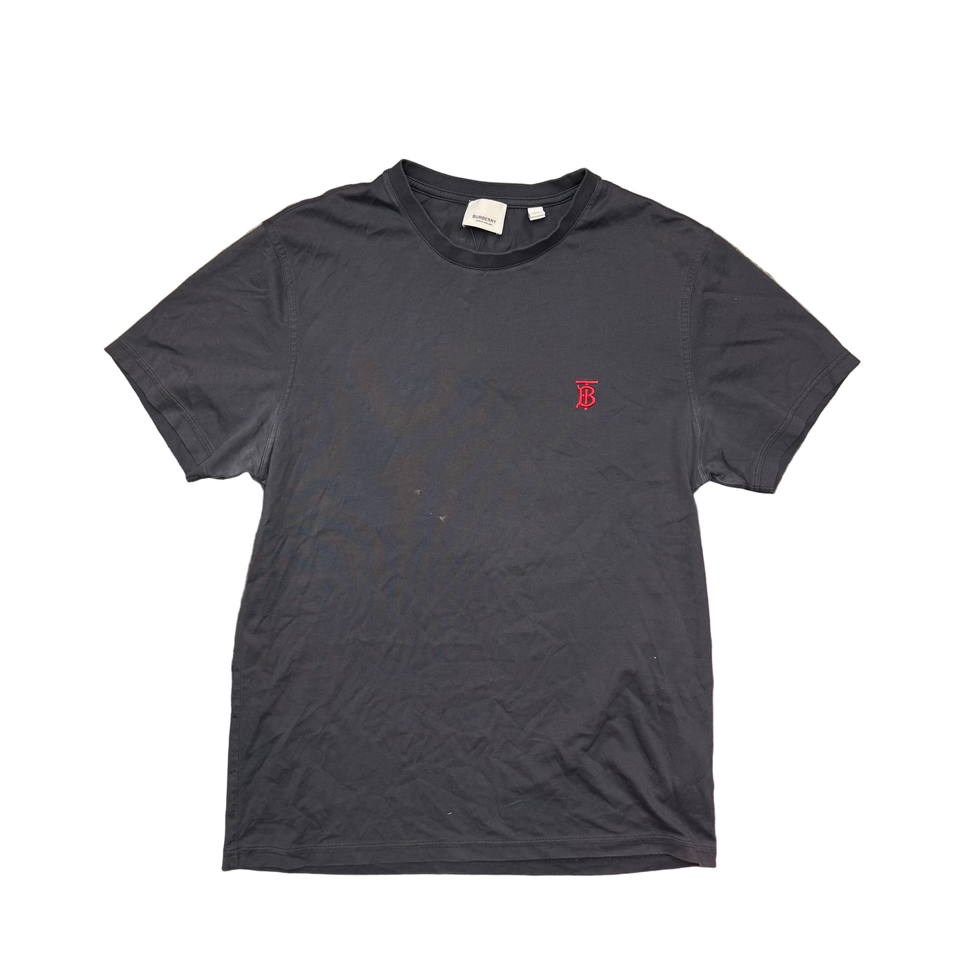 Burberry Monogram Motif Pattern T-Shirt Navy