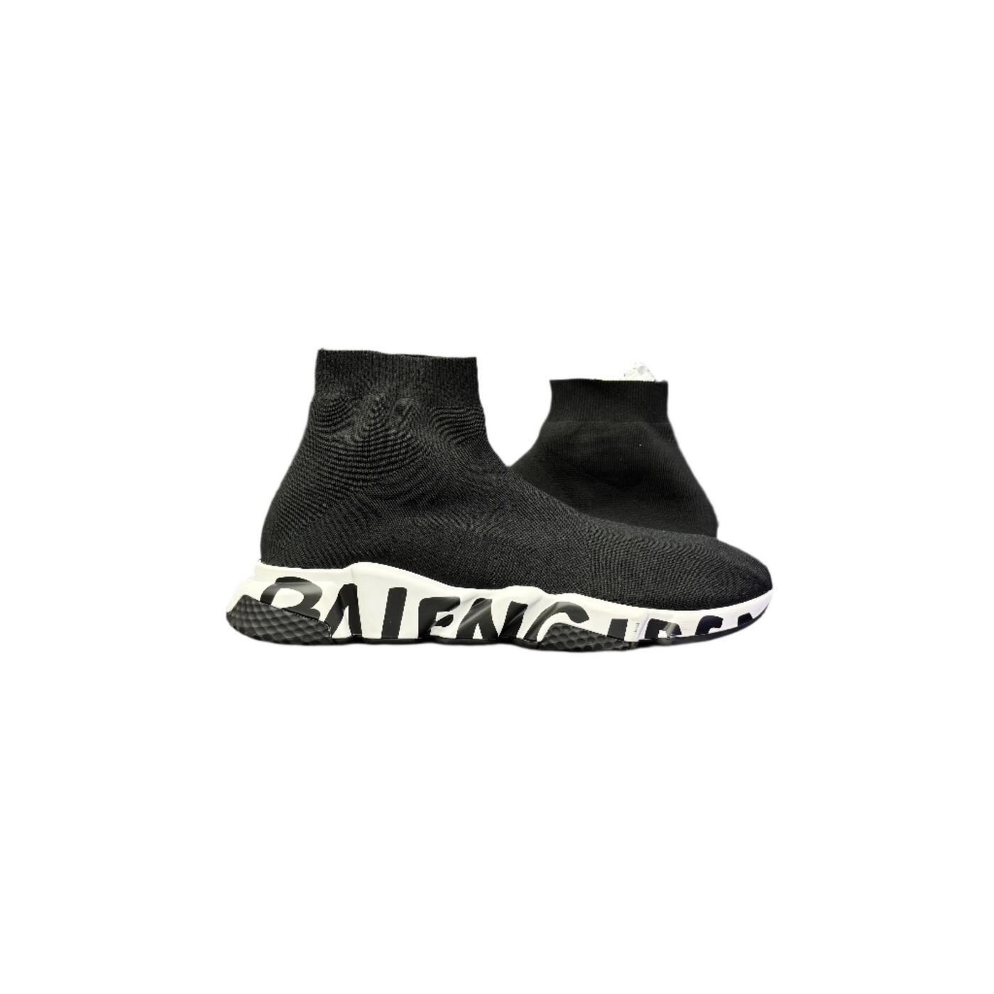 Balenciaga Speed Graffiti Sneakers Black