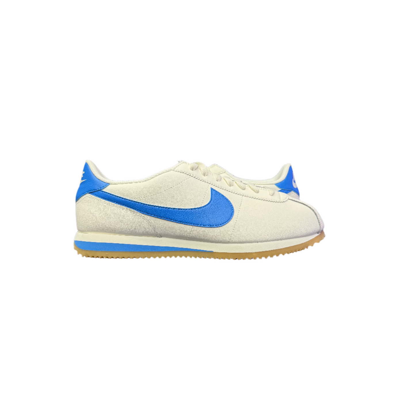 Nike Cortez Leather Sail Gum Yellow Light Photo Blue