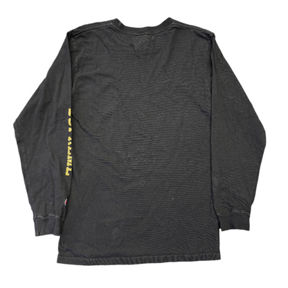 Supreme Champion Stacked C L/S Tee Black