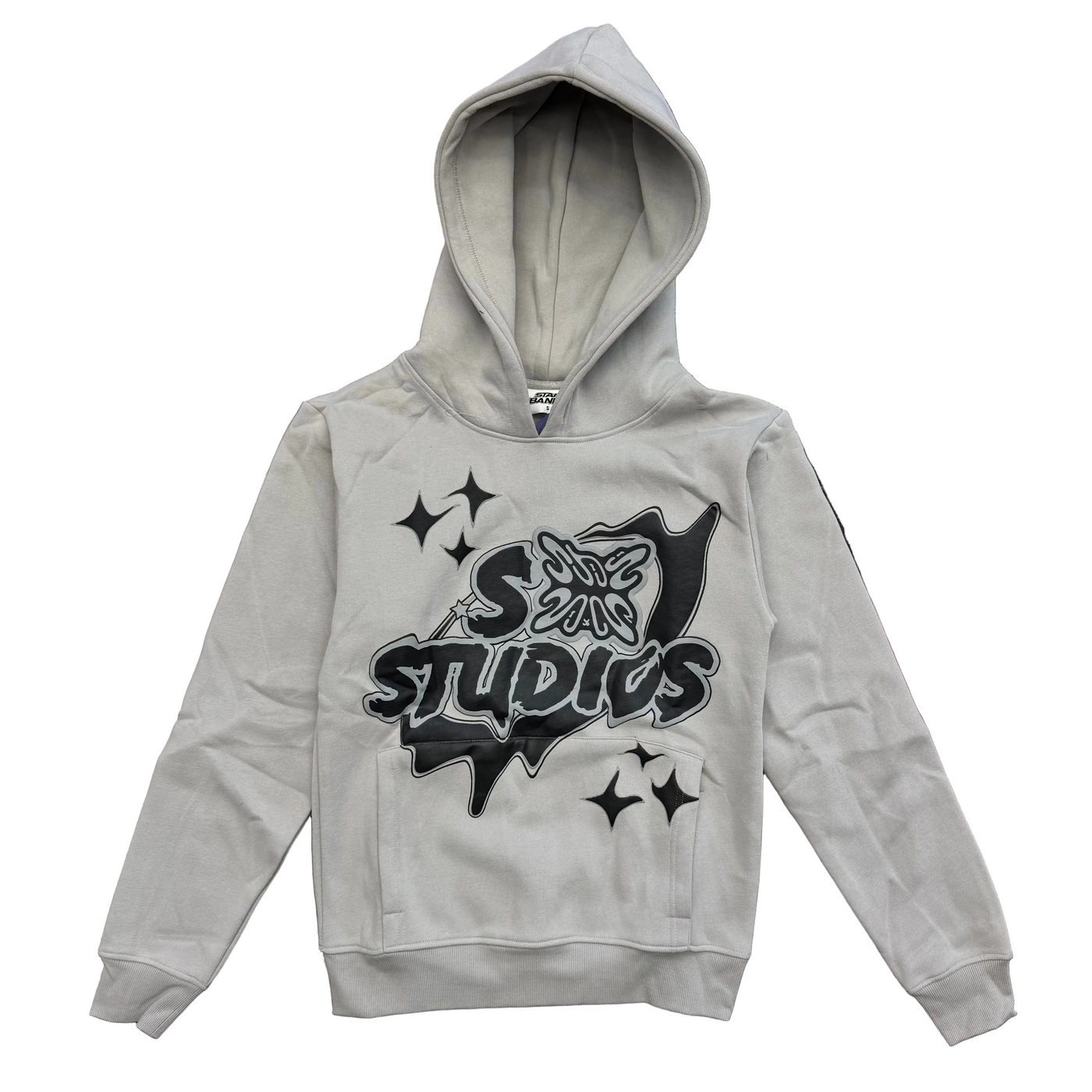 SB Studios Stain Bandz Hoodie Grey Black