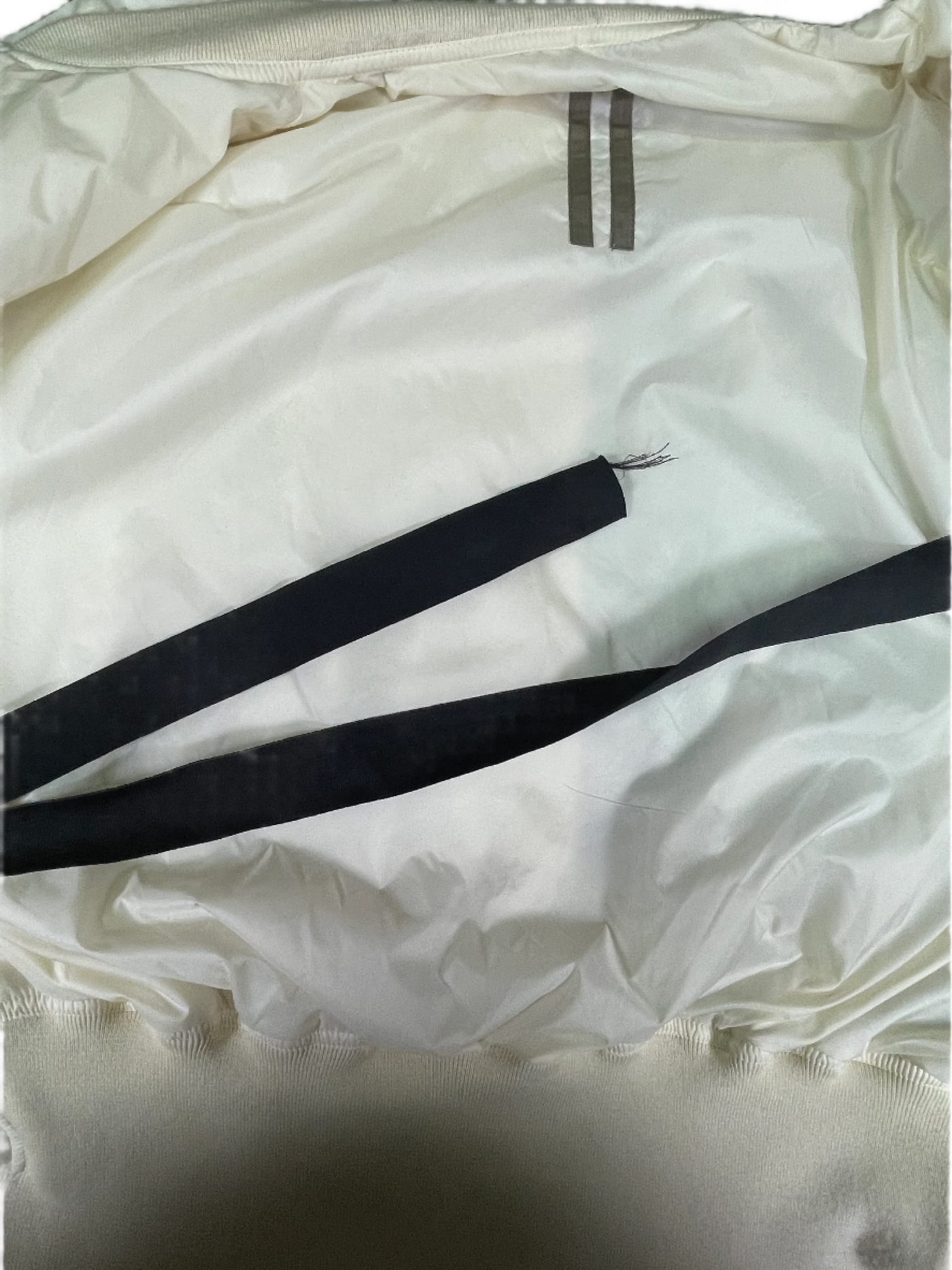 Rick Owens DRKSHDW Flight Bomber Jacket Cream