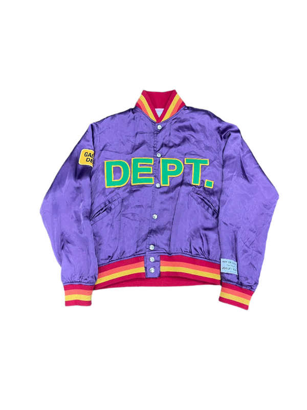 Gallery Dept. Varsity Jacket Purple