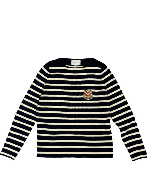 Gucci Striped Lyre Sweater