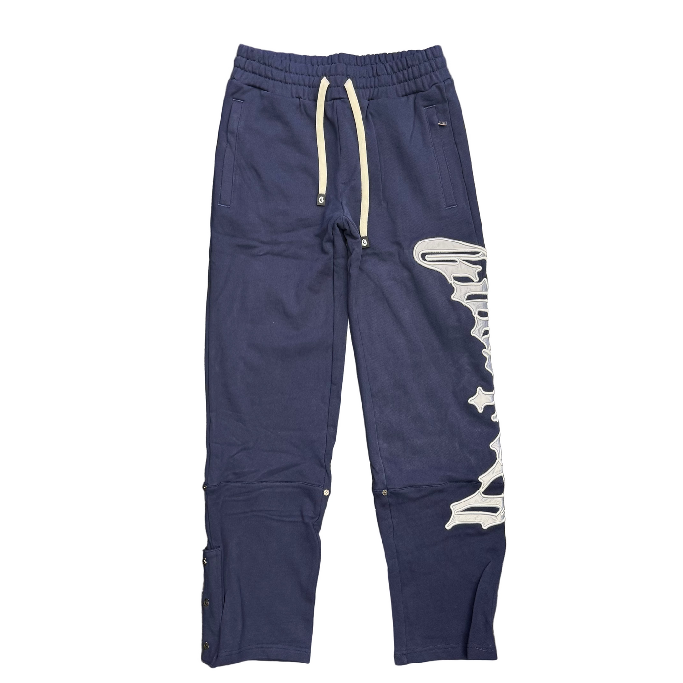 Godspeed OG Logo Sweatpants V2 Navy Silver