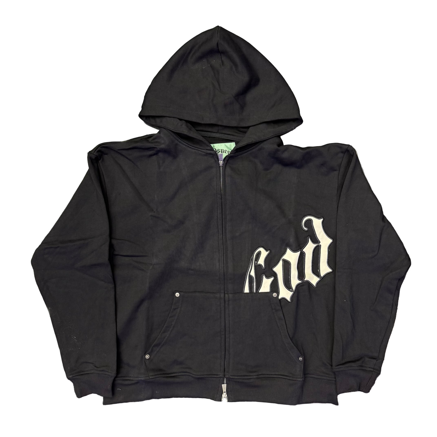 Godspeed OG Logo V2 Hoodie Boom Black