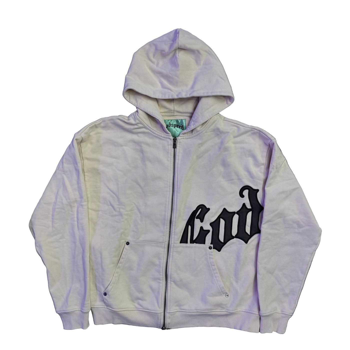 Godspeed OG Logo V2 Hoodie Creme Brolive